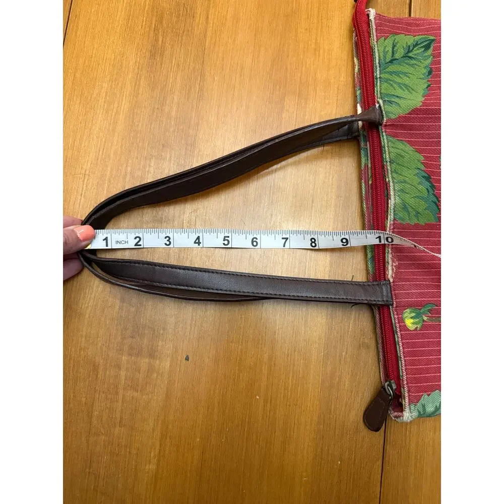 Vintage Marlo beaded strawberry cottagecore Y2K purse boho hippie artsy